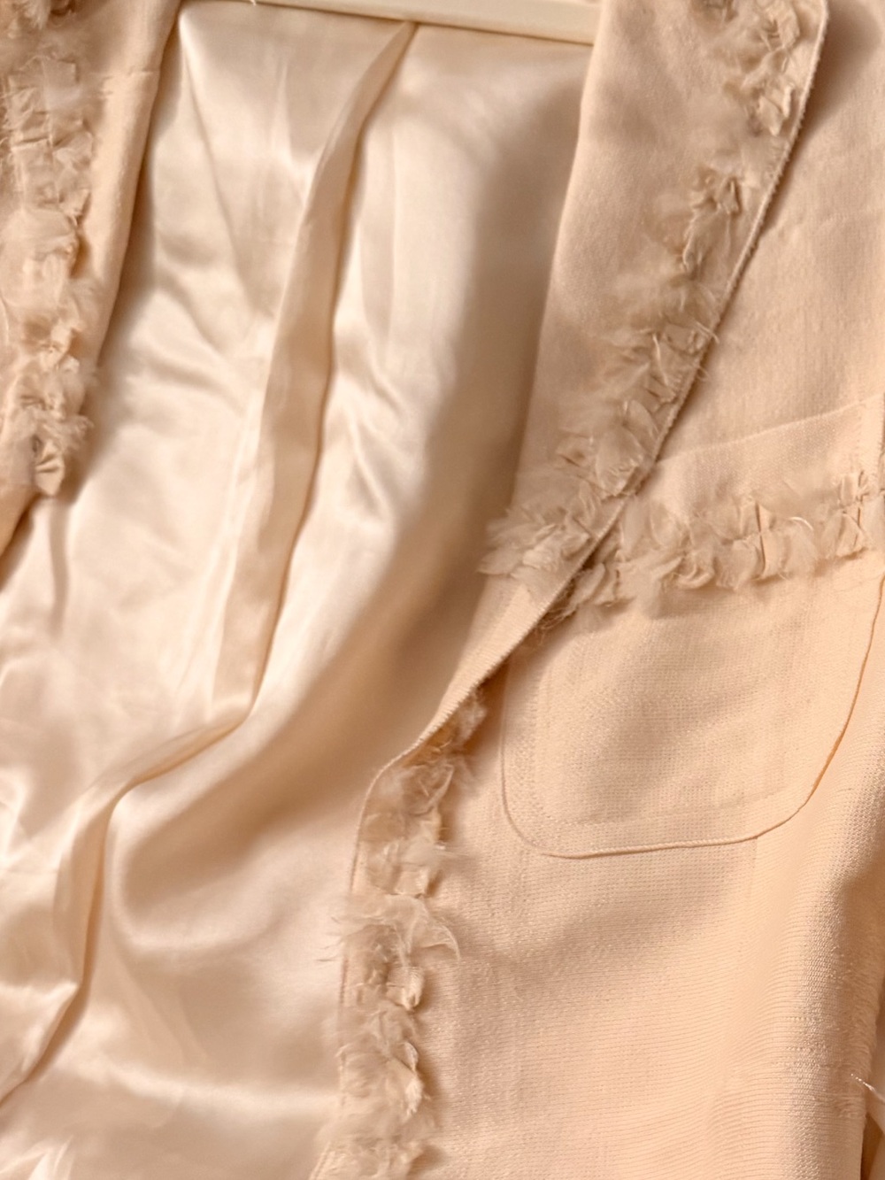 Vintage Dior silk blazer - Picture 6 of 7